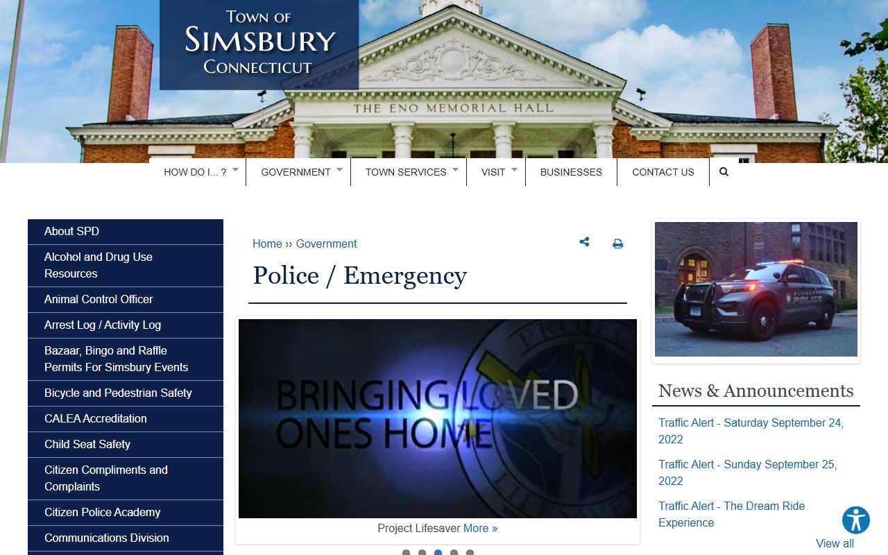Simsbury Police Department
