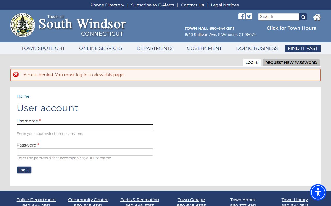 South Windsor Police Department