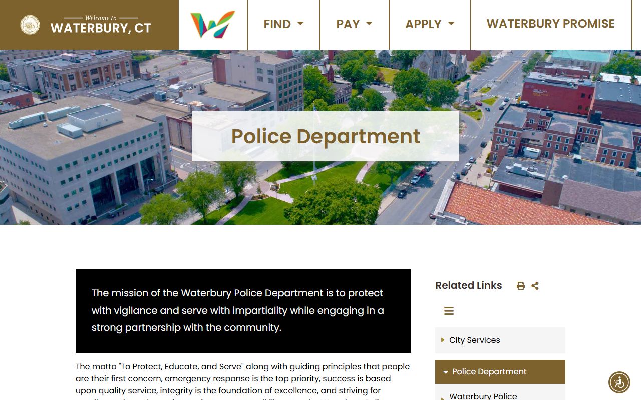 Waterbury Police Department